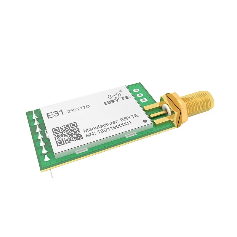 E31 230T17D AX5043 с сильным проникновением UART 230 МГц 50 мВт SMA антенна IoT uhf беспроводной