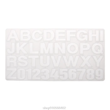 

36PCS Handmade Jewelry Making Tool Alphabet Letters Numbers DIY Silicone Mould O20 20 Dropshipping