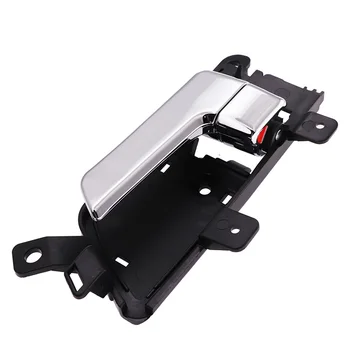 

For 2007 2008 2009 2010 2011 2012 2013 2014 2015 Kia Borrego/Mohave Door Left Right Silver Chrome Inner Handles 82620