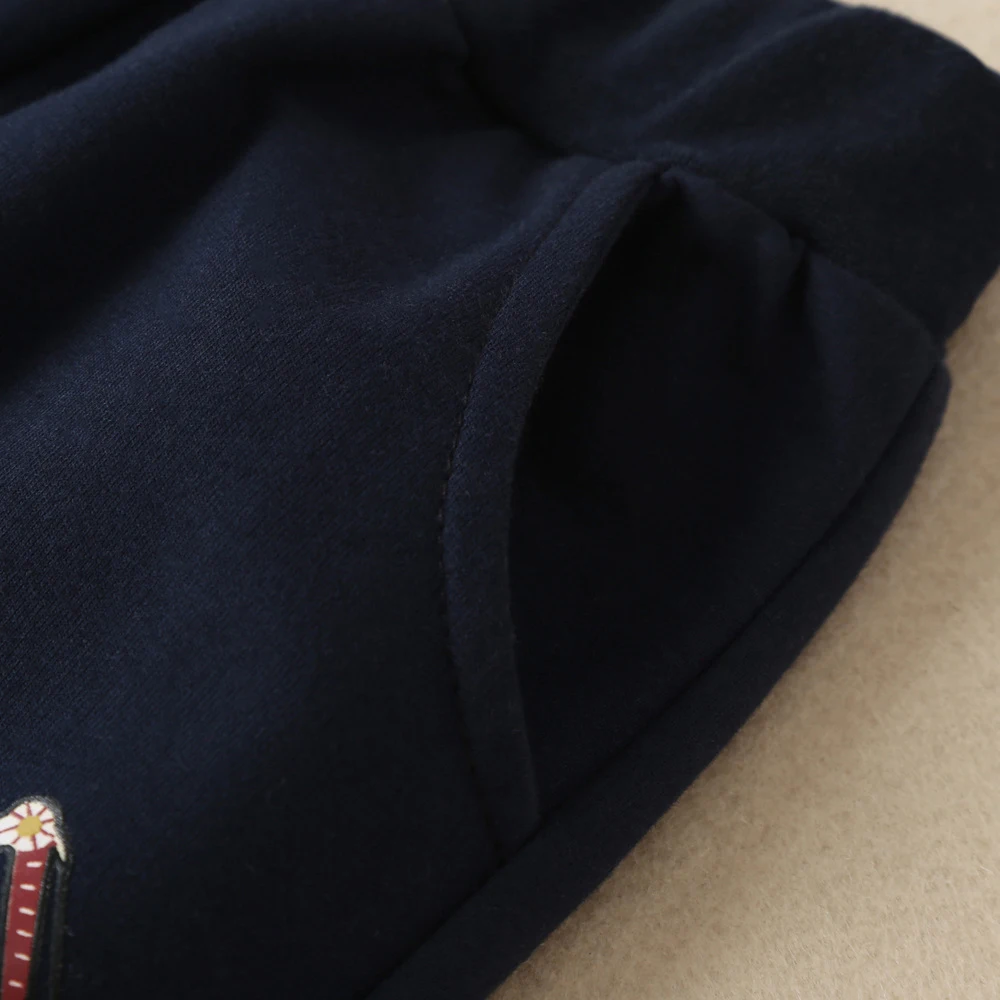 Kids Clothing Set Children'S Cartoon Sweater Pure Color School Autumn Boyssweater Children'S Sweater Suit Soft Sport Hoodies