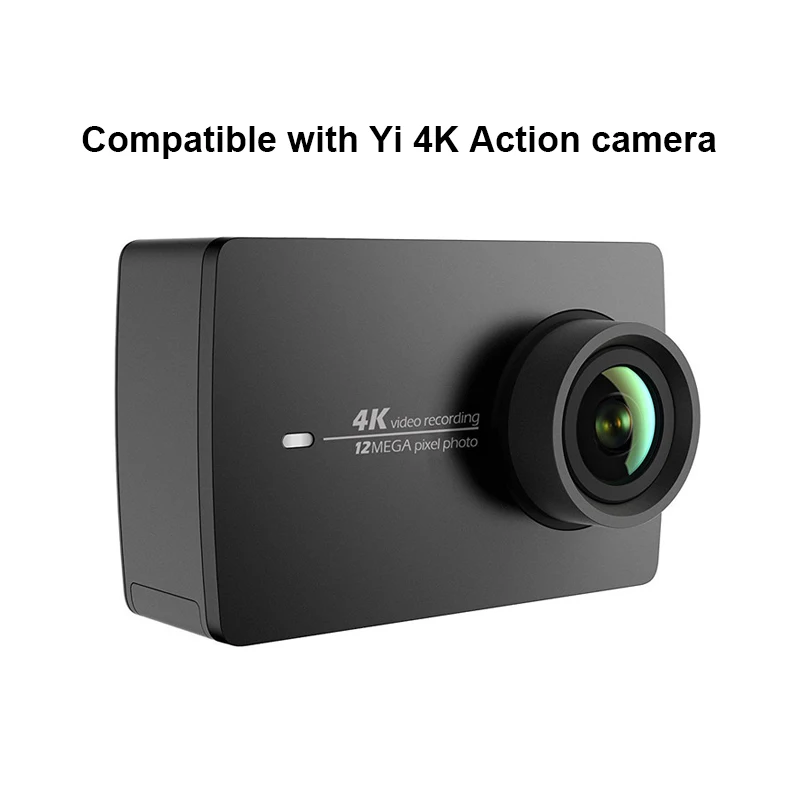 Для Yi 4K корпус камеры корпус алюминиевая защитная клетка с 37 мм УФ-объектив для Xiaoyi 4K Аксессуары для экшн-камеры