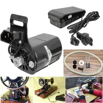 

0.9 Amps 180W Domestic Household Sewing Machine Motor 220V 8000 RPM With Foot Pedal Controller Speed Pedal