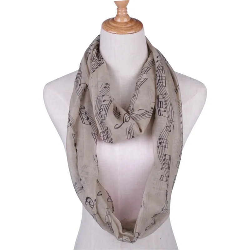 Women  Scarves music 00065_1