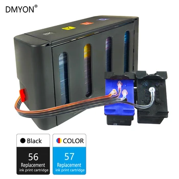 

DMYON Compatible for HP 56 57 Continuous Ink Supply System PSC 1110 1209 1210L 1210v 1210xi 1311 1315 1350v 2110 2175 Printer