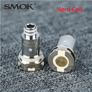 

5pcs/pack SMOK Nord Coil with 0.6ohm DC Coil & 0.8ohm MTL Coil for SMOK Nord Vape KIt Electronic Cigarette Vape Coil Head