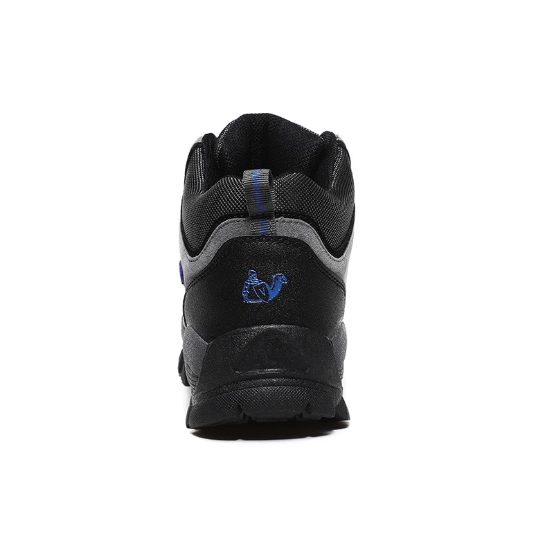 Large Size Outdoor Ankle Boots Men Snow Boots Fashion Lace Up Casual Sneakers Leather Winter Cowboy Footwear Hiking Shoes Spring