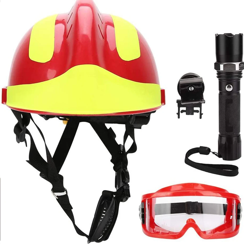 F2 capacete de resgate de emergência bombeiro capacetes de segurança no local de trabalho proteção contra incêndio capacete capacete de segurança acessórios construção
