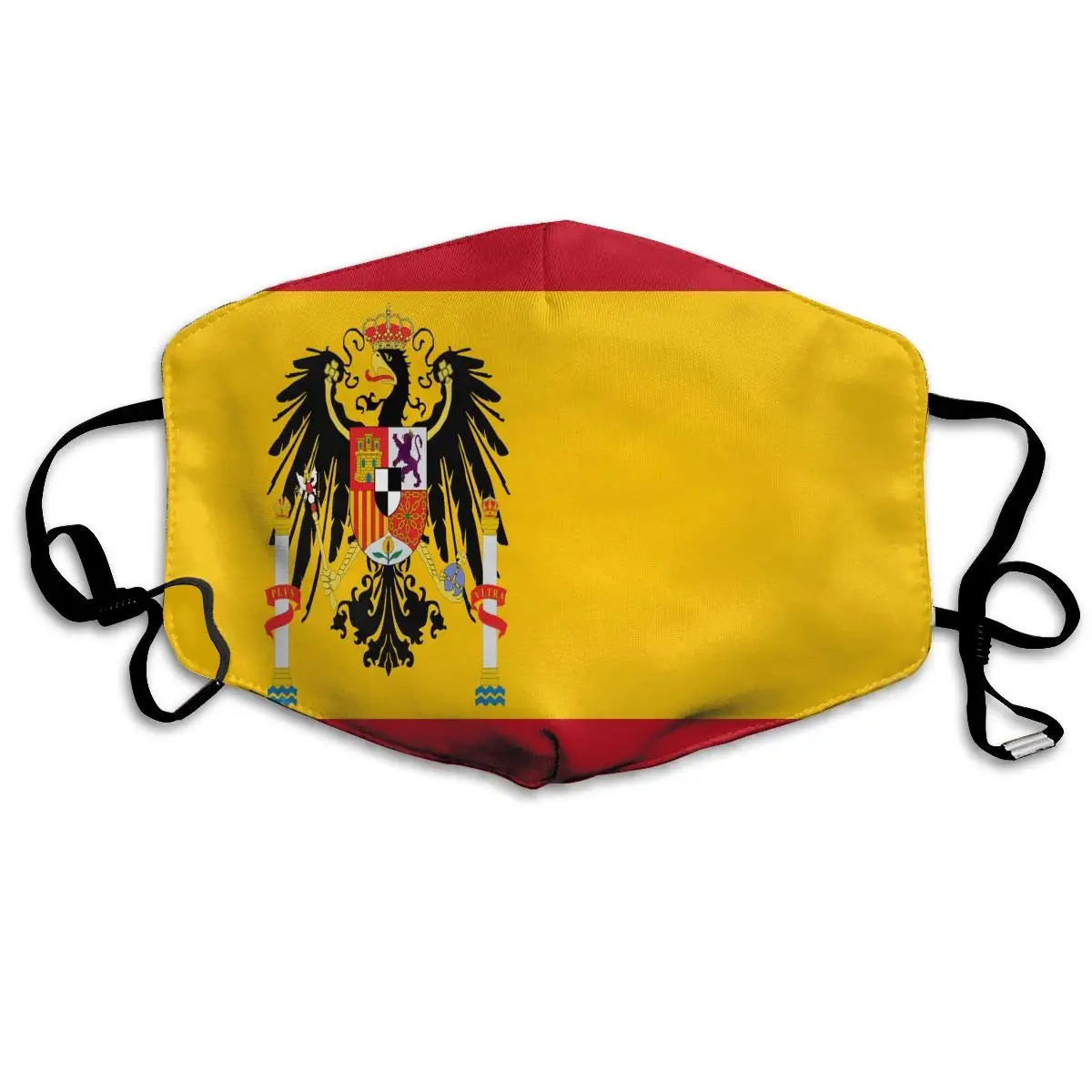 

Face Mask Spanish Flag Custom Unique Cycling Half Face Earloop Dust Mask for Man