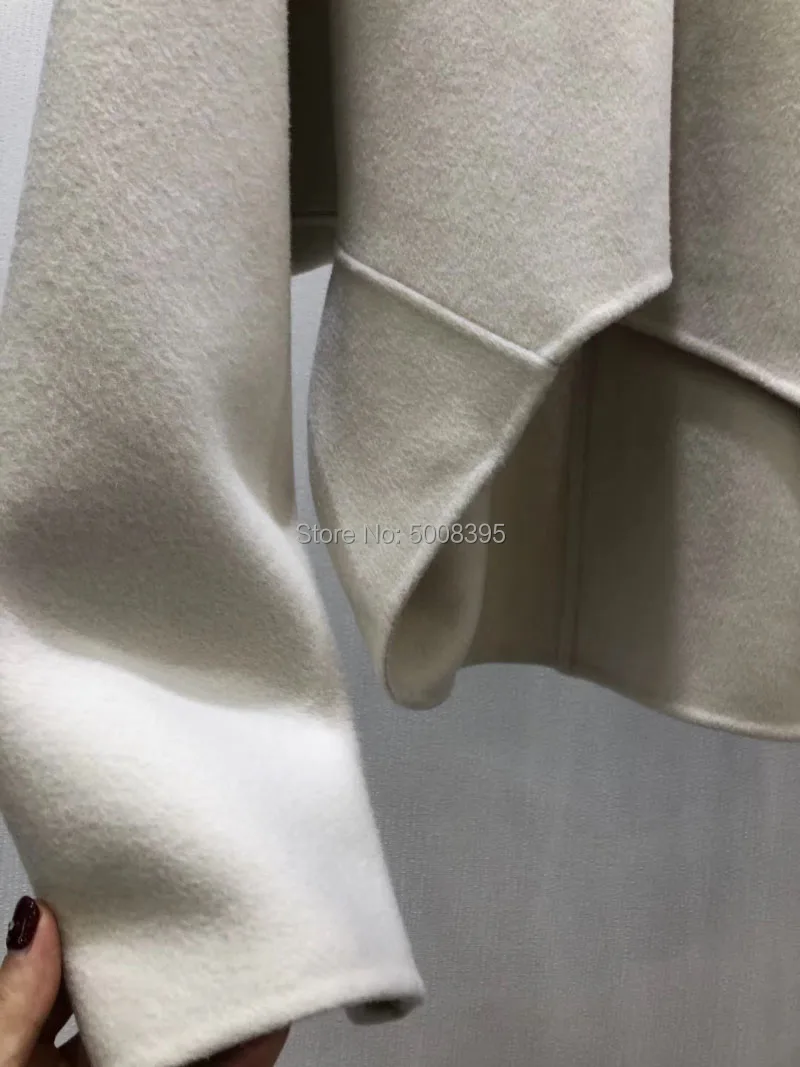 Слон серый полушерстяной Rennes Джерси Топ v-образным вырезом широкие рукава модные женские топы