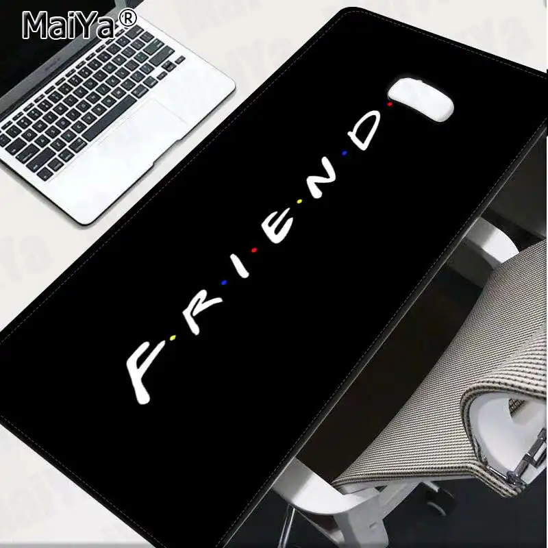 Lock Edge 40X90cm Maiya Cool New Friends ТВ шоу геймер игровые коврики коврик для мыши большой коврик для мыши клавиатуры коврик - Цвет: Lock Edge 40X90cm
