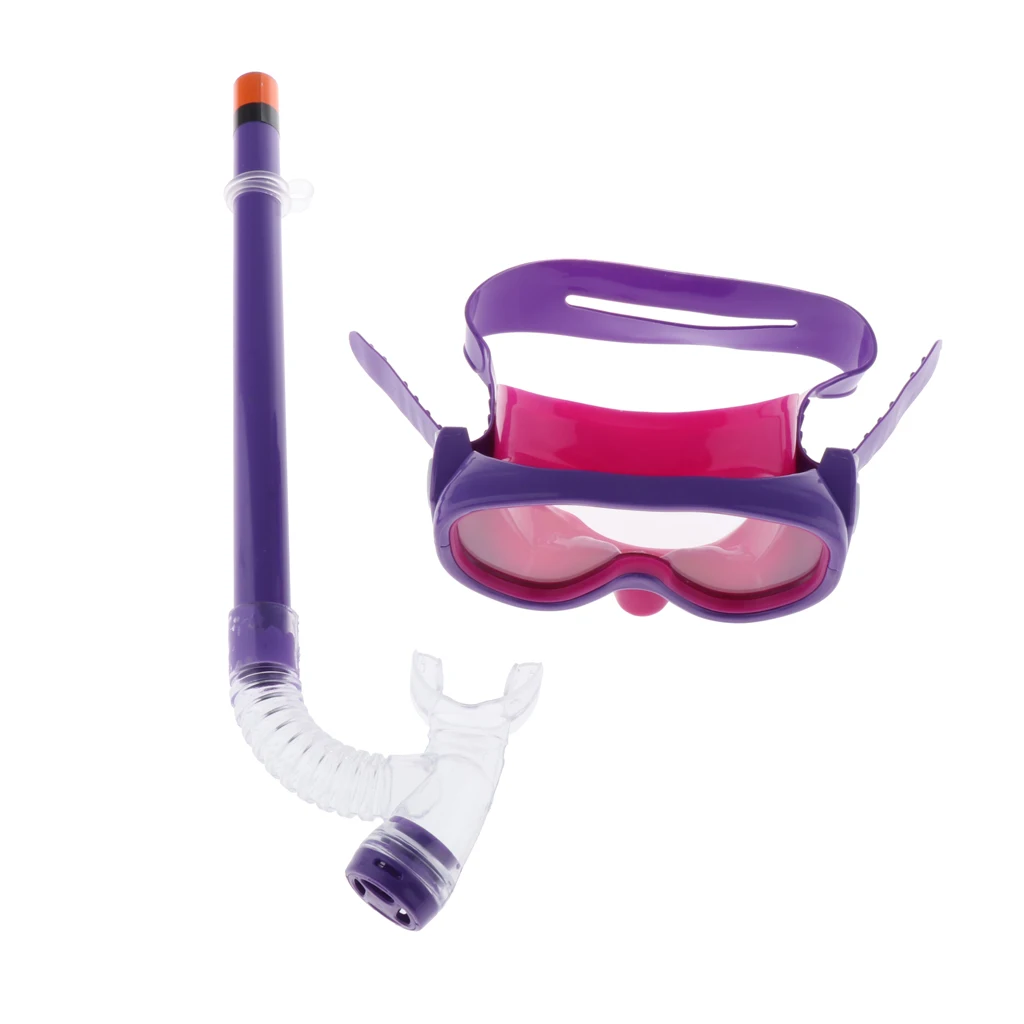 Child Swimming Anti-Fog Goggles Kids Diving Mask & Breather Pipe Underwater Camera Diving Mask Scuba Snorkel Swimming Goggles