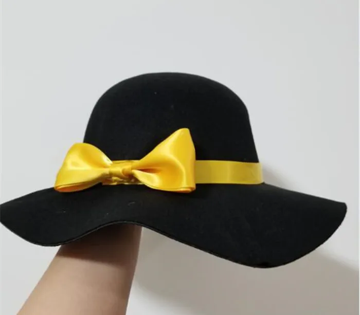 Touhou Project Komeiji Koishi Косплэй Кепки аниме черная шляпа-котелок | Тематическая одежда и