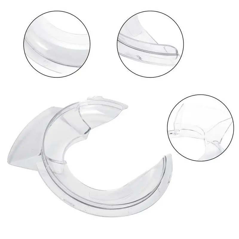 Transparent Splash Guard For W10616906 Pouring Shield For Kitchenaid Mixer  KN1PS 4.5-5Qt Fits Models K45SS, KSM75, KSM150PS - AliExpress