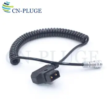 

Built-in protective plate D-Tap Male to 2 pin female plug for bmpcc 4k / 6k power cable