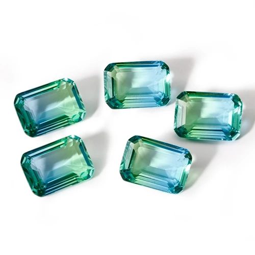 14 6,2-6.5ct турмалин свободные Gemstones10X14MM 10 шт камни ювелирные аксессуары драгоценные камни высокого качества для украшения подарков - Цвет: 14
