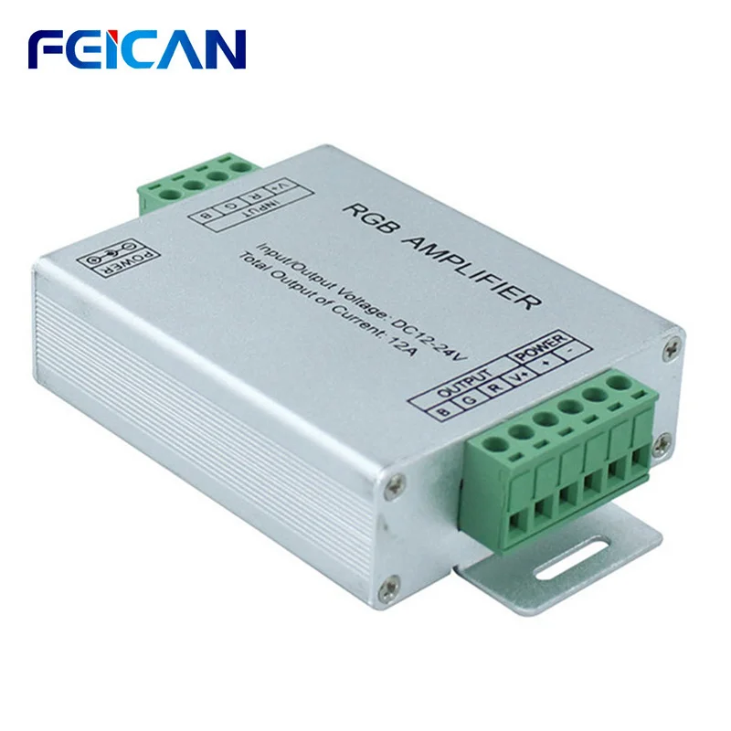 RGB-усилитель 3-канальный для светодиодных лент SMD 5050 3528 | Лампы и освещение