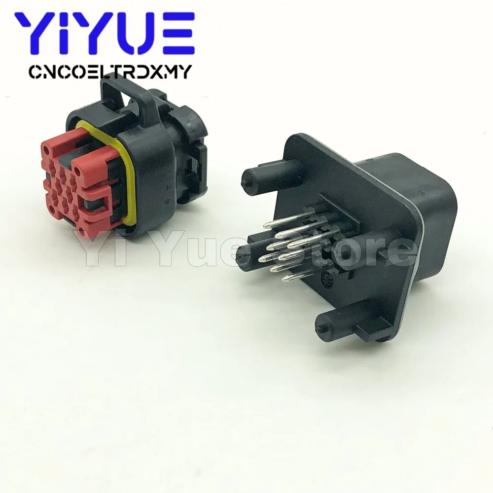 1Set ecu 8Pin connector Tyco AMP Male and Female Automotive Waterproof Connector Plug 776286-1 with terminals 770520-1 (2)