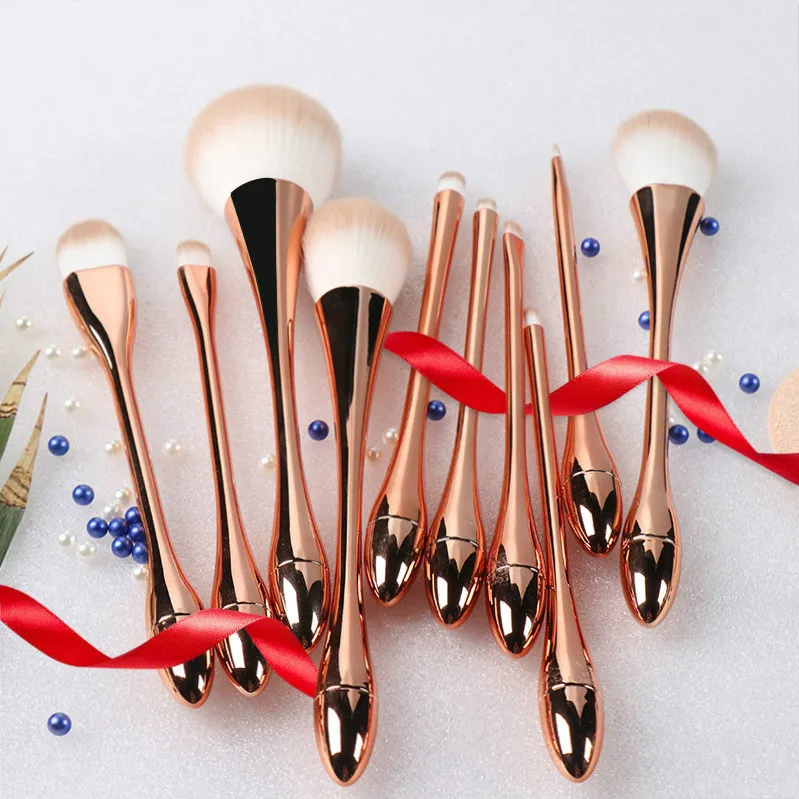 

Professional 3/5/10pcs Makeup Brushes Set Powder Foundation Eyeshadow Make Up Brush Cosmetic Synthetic Hair Makeup Soft Brushes