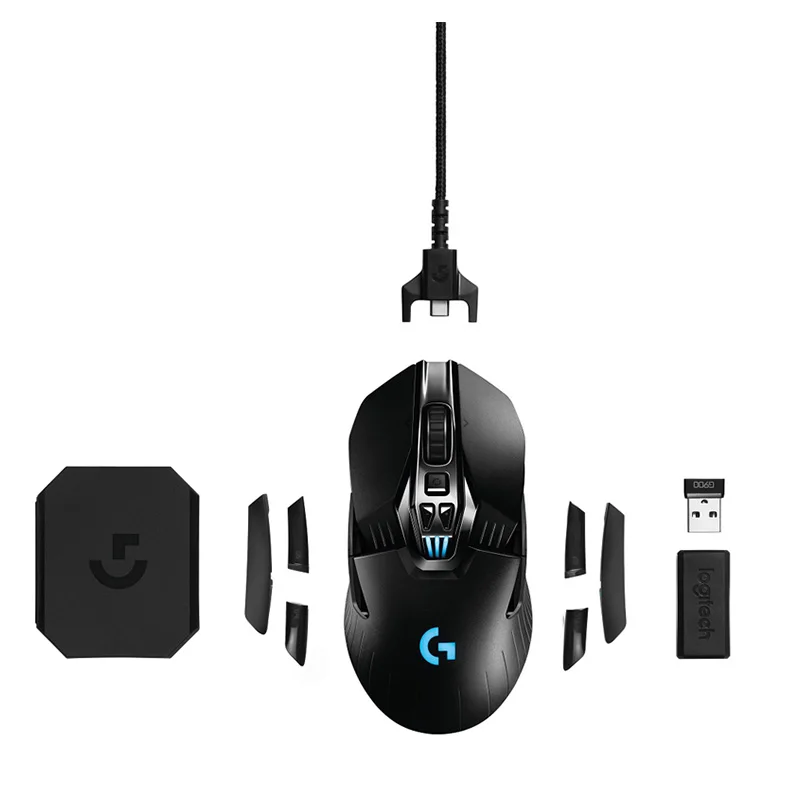 Беспроводная игровая мышь logitech G903 LIGHTSPEED 2,4 ГГц, настоящая оптическая мышь 12000 dpi для ноутбука, геймера, эргономичная, официальный тест агентства