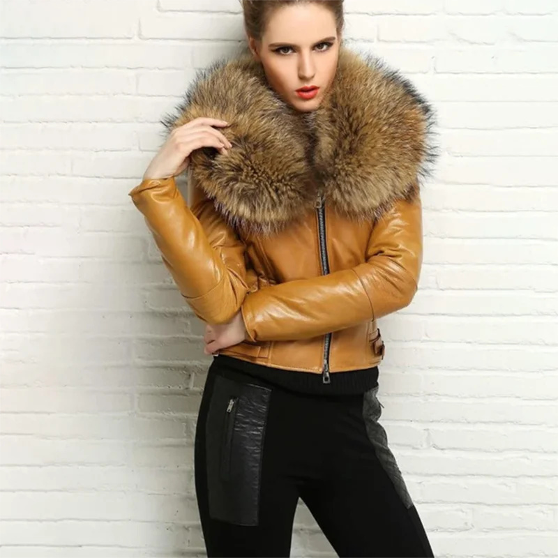 women`s leather jacket with fur (6)