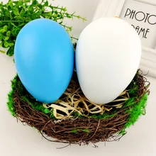Белая скорлупа для яиц модель цветная рисованная курица 10cm15cm2010 Юань Страус Динозавр яйцо унисекс окрашенные яйца DIY