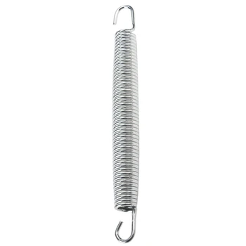 

10 Pcs Bounce Pull Replacement Stretchable Easy Install Anti Rust Trampoline Spring Multipurpose Double Hook Heavy Duty Outdoor