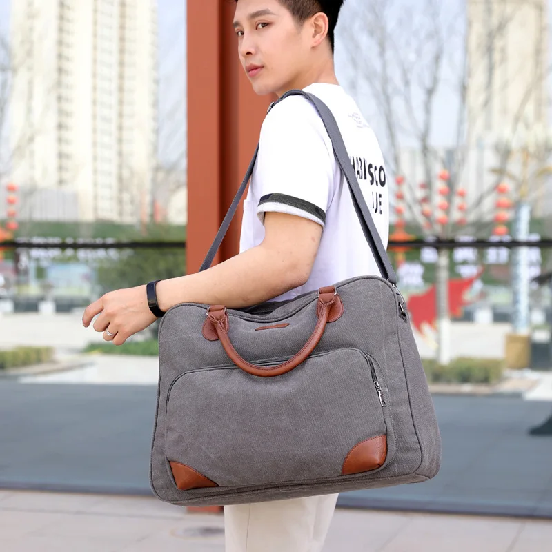 

Men's Business Shoulder Bags Fashion Travel Bag Casual Messenger Bag