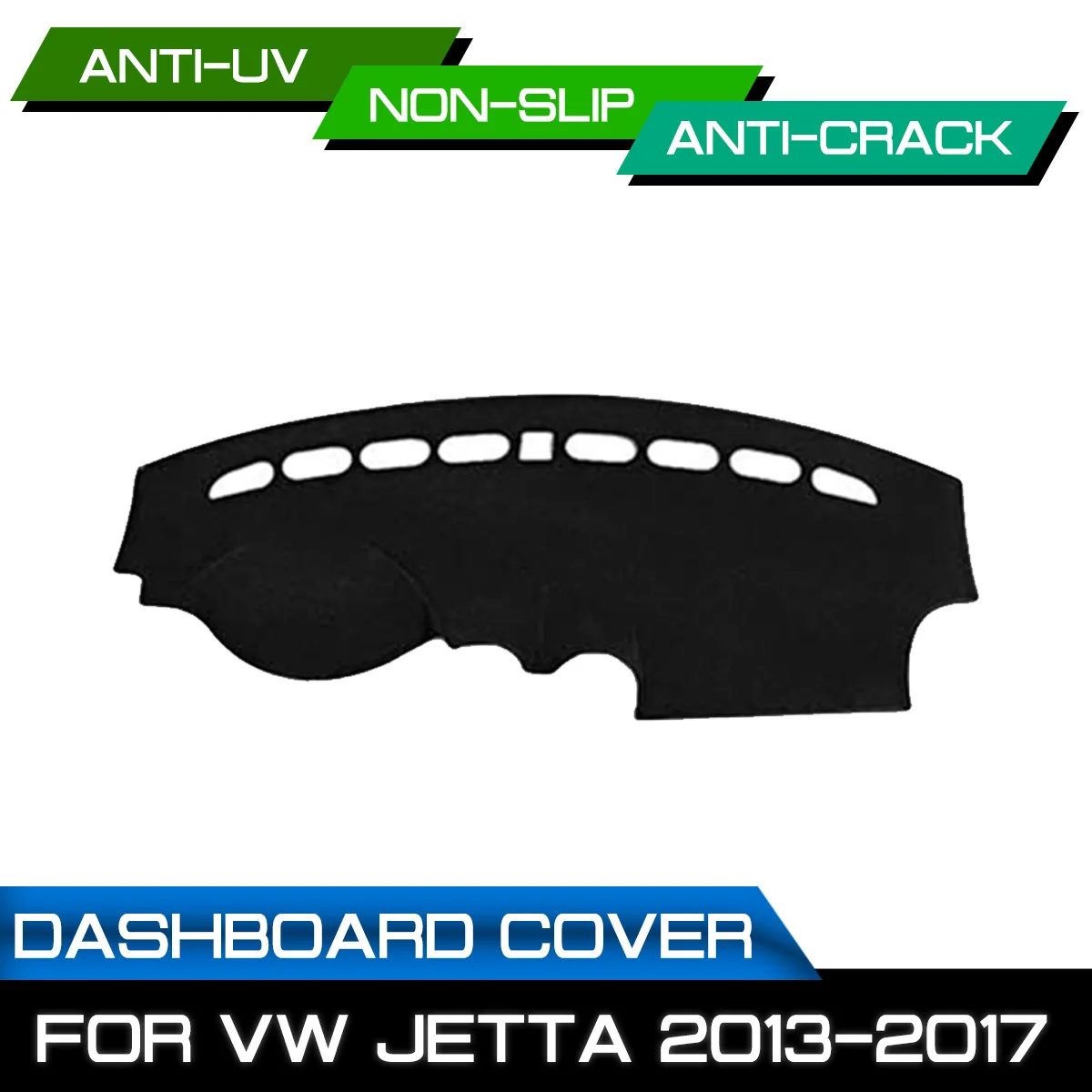 Car Dashboard Mat For Volkswagen Jetta 2013 2014 2015 2016 2017 Anti