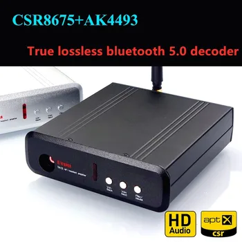 

TA12 CSR8675 ultimate bluetooth 5.0 decoder DAC HiFi Audio Adapter APTX HD Wireless Audio Module supports LDAC USB AK4493