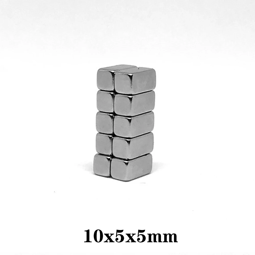 20/50/100/200/300 шт. 10x5x5 блок супер мощные магниты 10x5 мм лист постоянных магнитов