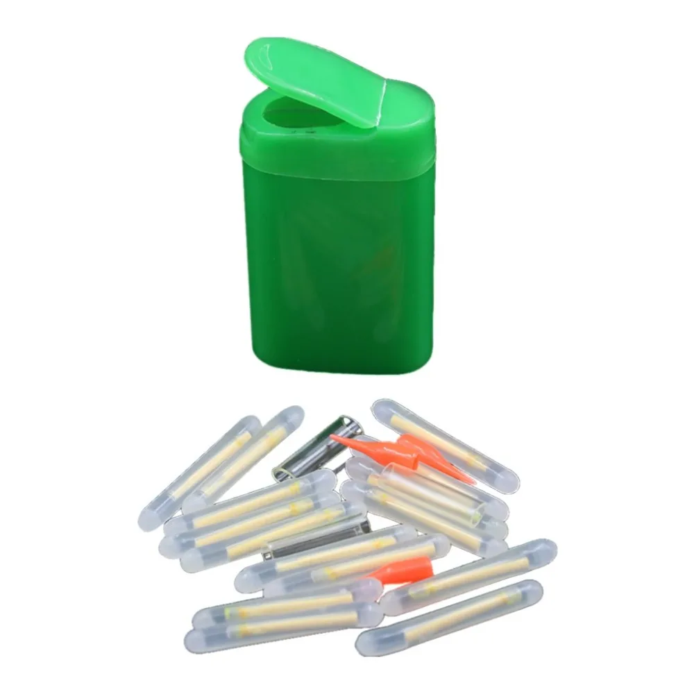 15Pcs night fishing light stick fishing fluorescent pole light night float beautiful glow stick fishing Поплавки 30S16 (1)