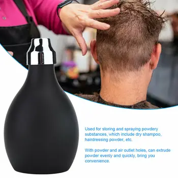 

Silicone Squeezing Extruding Bath Easy Apply Hairdressing Salon Powder Spray Bottle Portable Thickened Practical Good Resilience