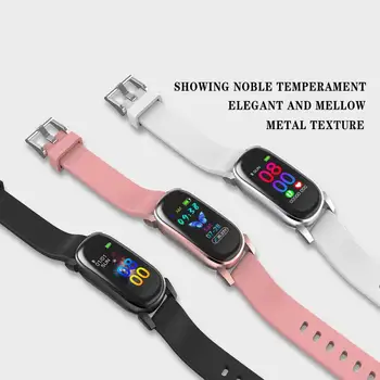 

YD8 Smart Wristband Multifunction Heart Rate Sleep Monitoring Touch Thermometer Waterproof Temperature Measurement Smart Watch