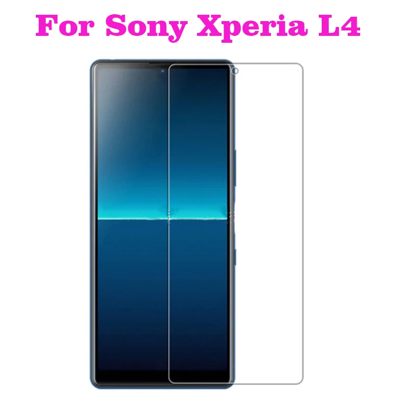 2 шт. 2.5D Закаленное стекло для Sony Xperia L4 Высококачественная защитная пленка