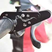 Универсальный мотоцикл фиксированная скорость круиз зажим кронштейн алюминиевый кронштейн мотоцикл Ручка Экономия труда фиксирующая карта