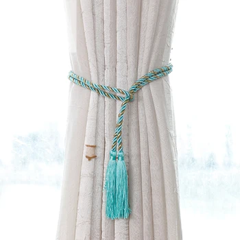 

Modern Simple Tassel Hanging Small Binding Rope, Curtain Accessories, Cotton Curtain Window Screen Binding Strap