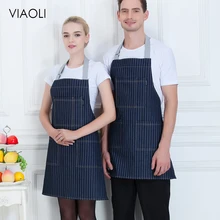 Best Offers Denim Stripe Apron with Pocket Hanging Neck Women Men Kitchen Hotel Coffee Shop Bakery Chef Waiter Cleaning Work Wear Aprons new Best Offers Denim Stripe Apron with Pocket Hanging Neck Women Men Kitchen Hotel Coffee Shop Bakery Chef Waiter Cleaning Work Wear Aprons new
