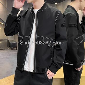

2020 Autumn jacket men's jacket casual men's youth collar jacket men's jacket jacket