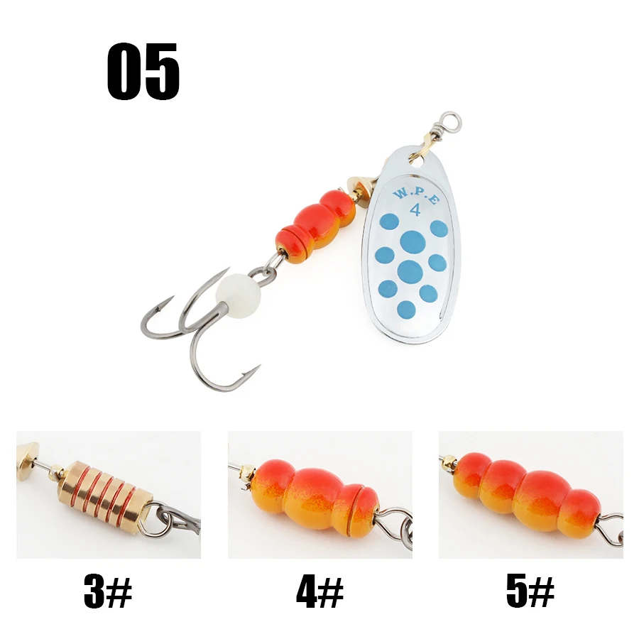 Metal Fishing Bait Crankbait, Metal Spinner Lure