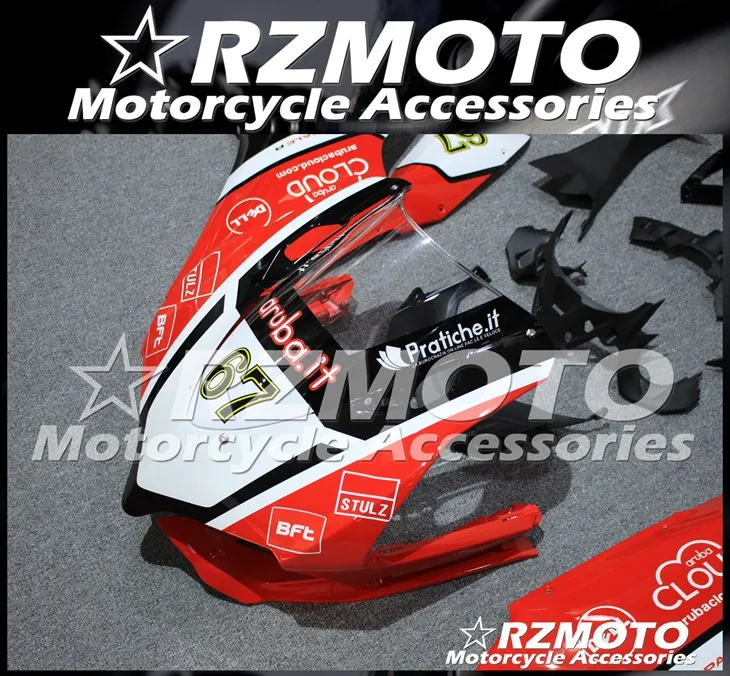 Мотоциклетный обтекатель abs подходит для DUCATI 899 1199 2012- корпусные детали прессформы Магазин № 0449