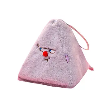 

Cartoon Soft Plush Cosmetic Makeup Cartoon Storage Bag Coin Key Pouch Case E5BC