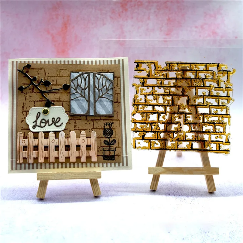 

DiyArts Clear Stamps Style Multifunction Layering Stencils Creative Hollow Template for Painting Coloring Embossing Album Decor