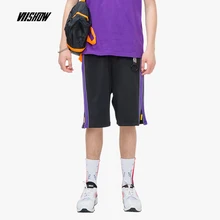 Новые летние повседневные шорты Для мужчин черный улице прохладно Пять штанов Для мужчин свободные Штаны спорта и отдыха Для мужчин Шорты KD1239192