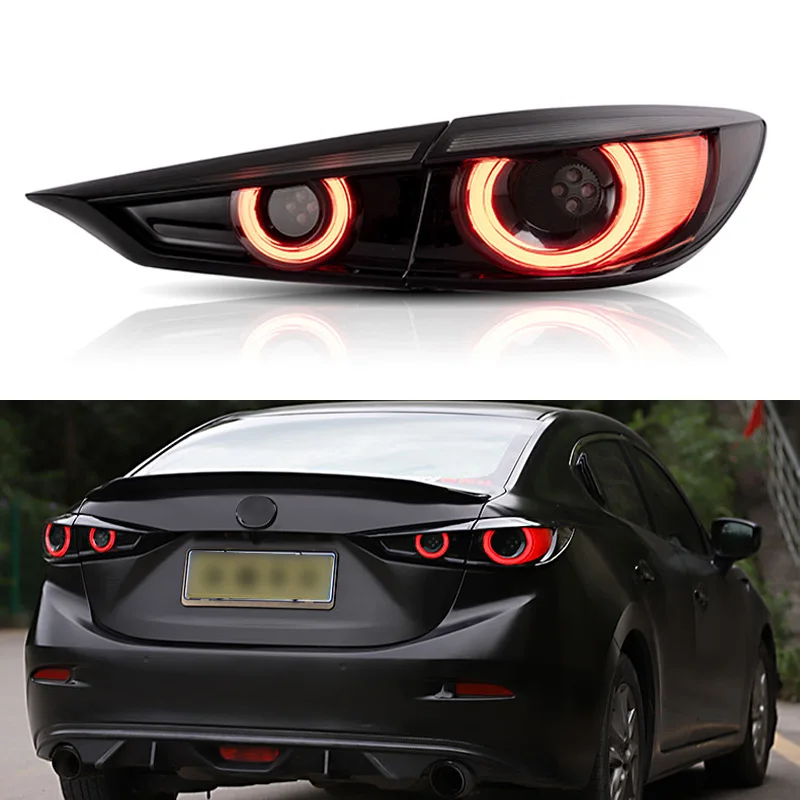 Дно светодиодный фонарь светильник для Mazda 3 седан 2014 2015 2016-2018 Axela задние ходовые