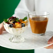 1 шт. Экологичная стеклянная чашка для завтрака кофе чай молоко сок йогурт стеклянные чашки необычная кружка подарки на вечерние