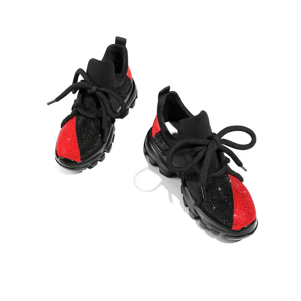 

Women Vulcanize Shoes Genuine Leather Low-heeled shoes Mesh spring footwear Sneakers LB97081