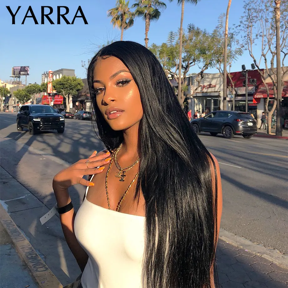 32 34 36 38 40 inch 1pcs Brazilian Straight Hair Bundles 100% Human Hair Bundles Hair Extensions Remy Bone Straight Hair Yarra