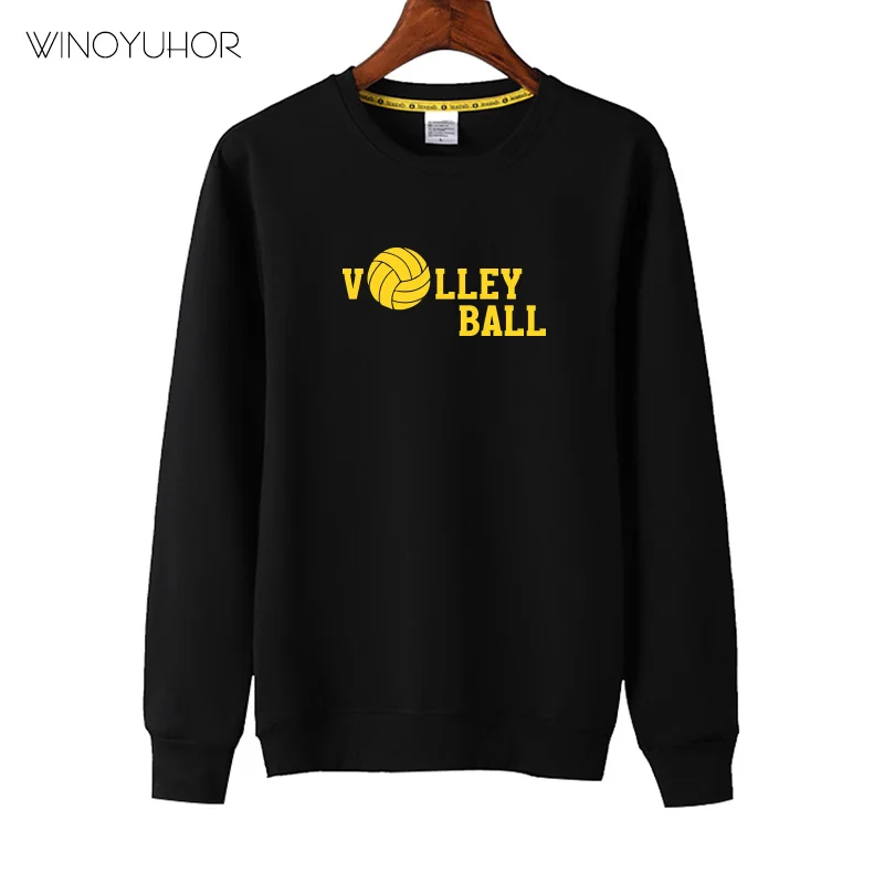 Playing Volleyball Sweatshirt Children Spring Autumn Long Sleeve O-neck Hoodies Baby Boy Girl Tops Sport Pullovers