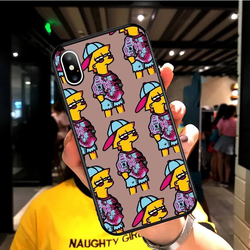Чехол Kiss my ass для iPhone 7, 8 Plus, чехол для iPhone X, XS, MAX, XR, забавный мультяшный силиконовый чехол для телефона s, для iPhone SE, 6, 5S, 6S Plus