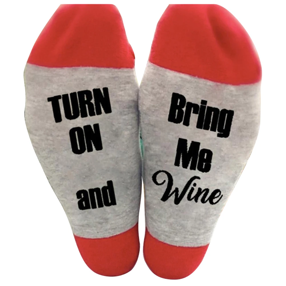 1 пара мягких носков с рождественскими буквами, зимние теплые носки для женщин JL